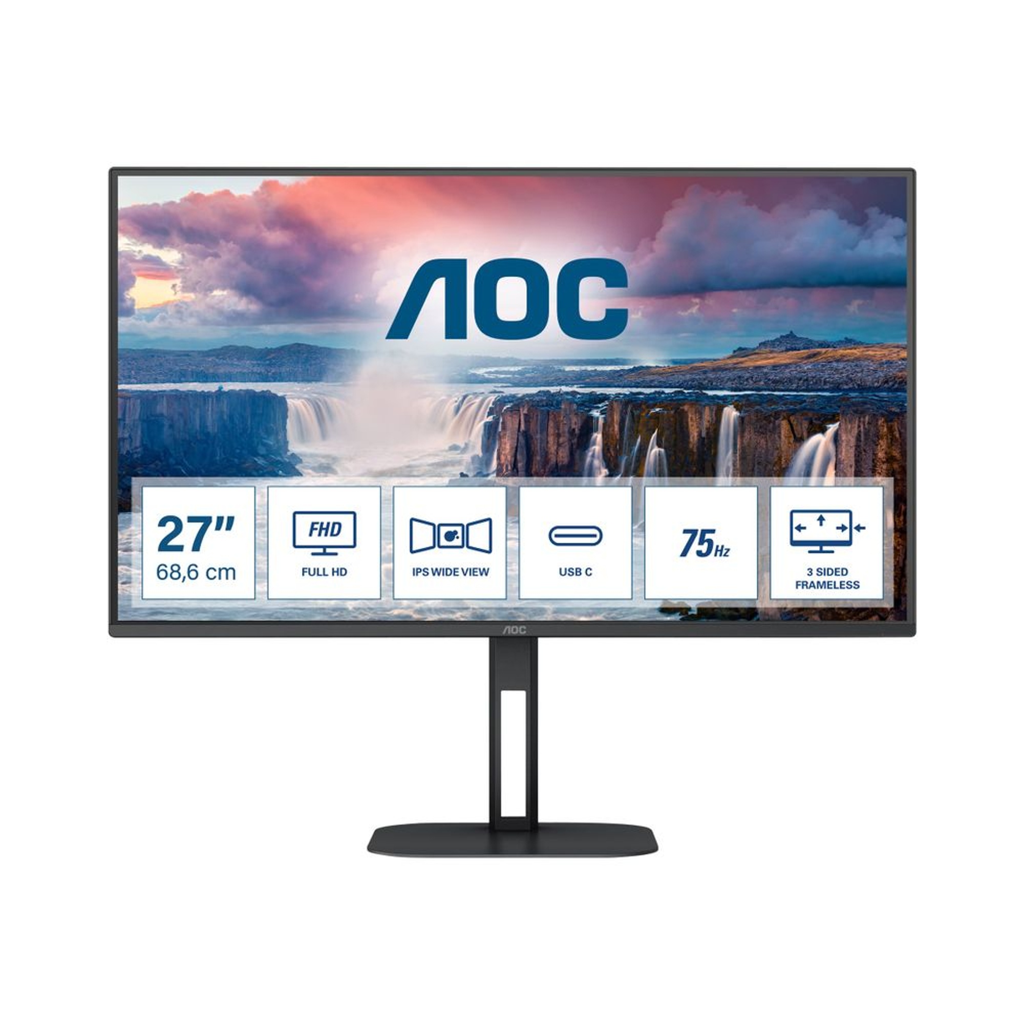 AOC 27V5CE/BK LCD & LED monitorok 0