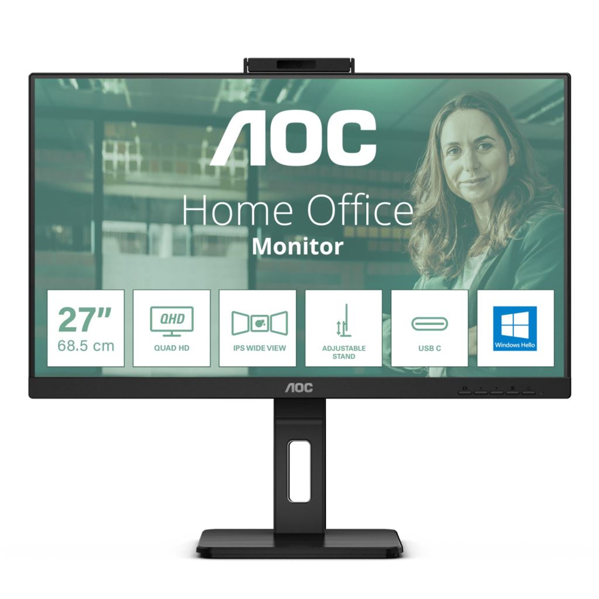 AOC Q27P3QW LCD & LED monitorok 0