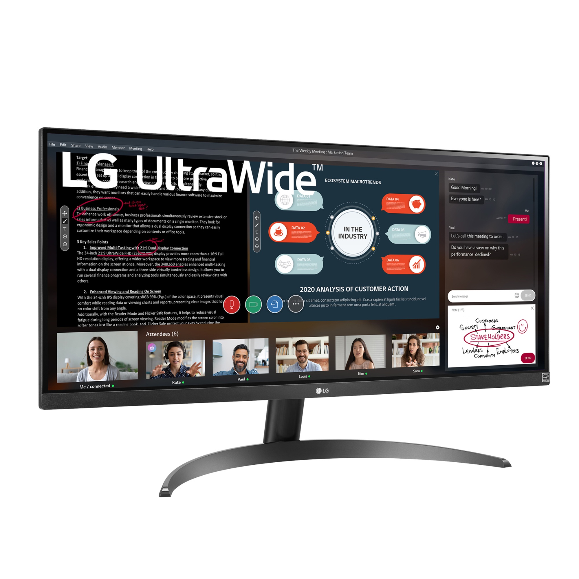 LG 29WP500-B LCD & LED monitorok 2