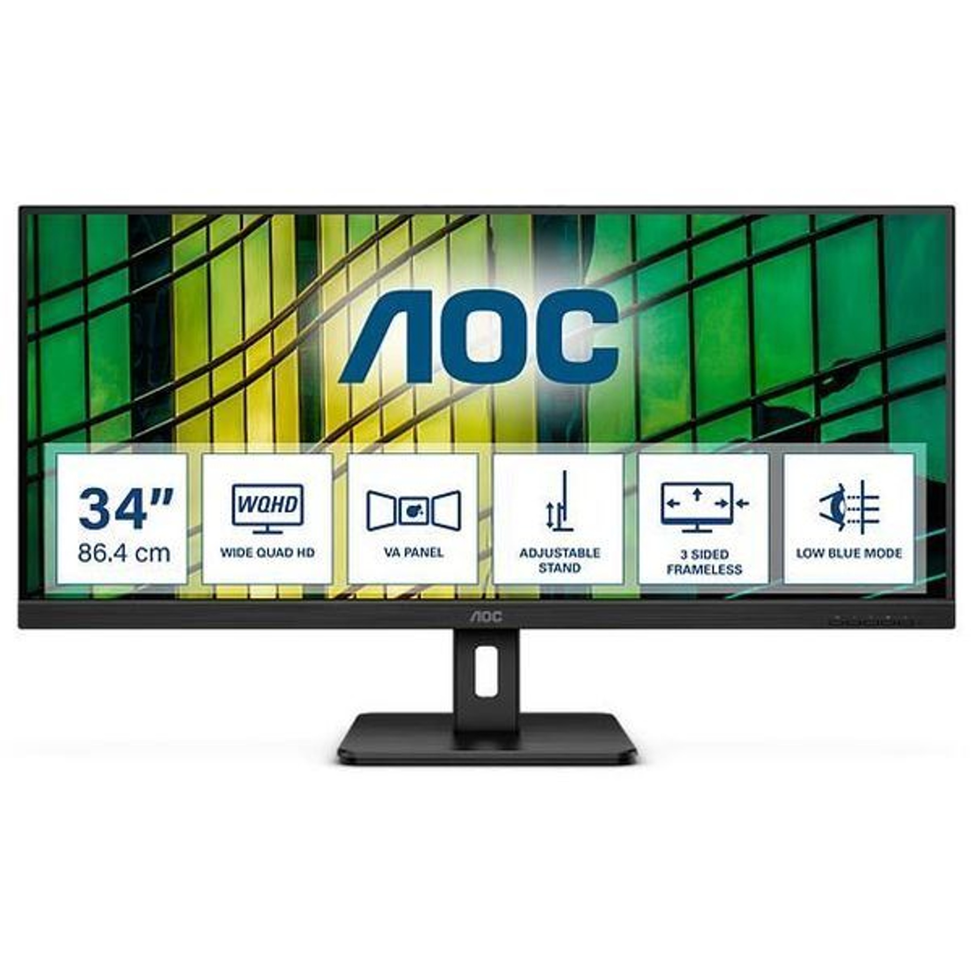 AOC U34E2M LCD & LED monitorok 0
