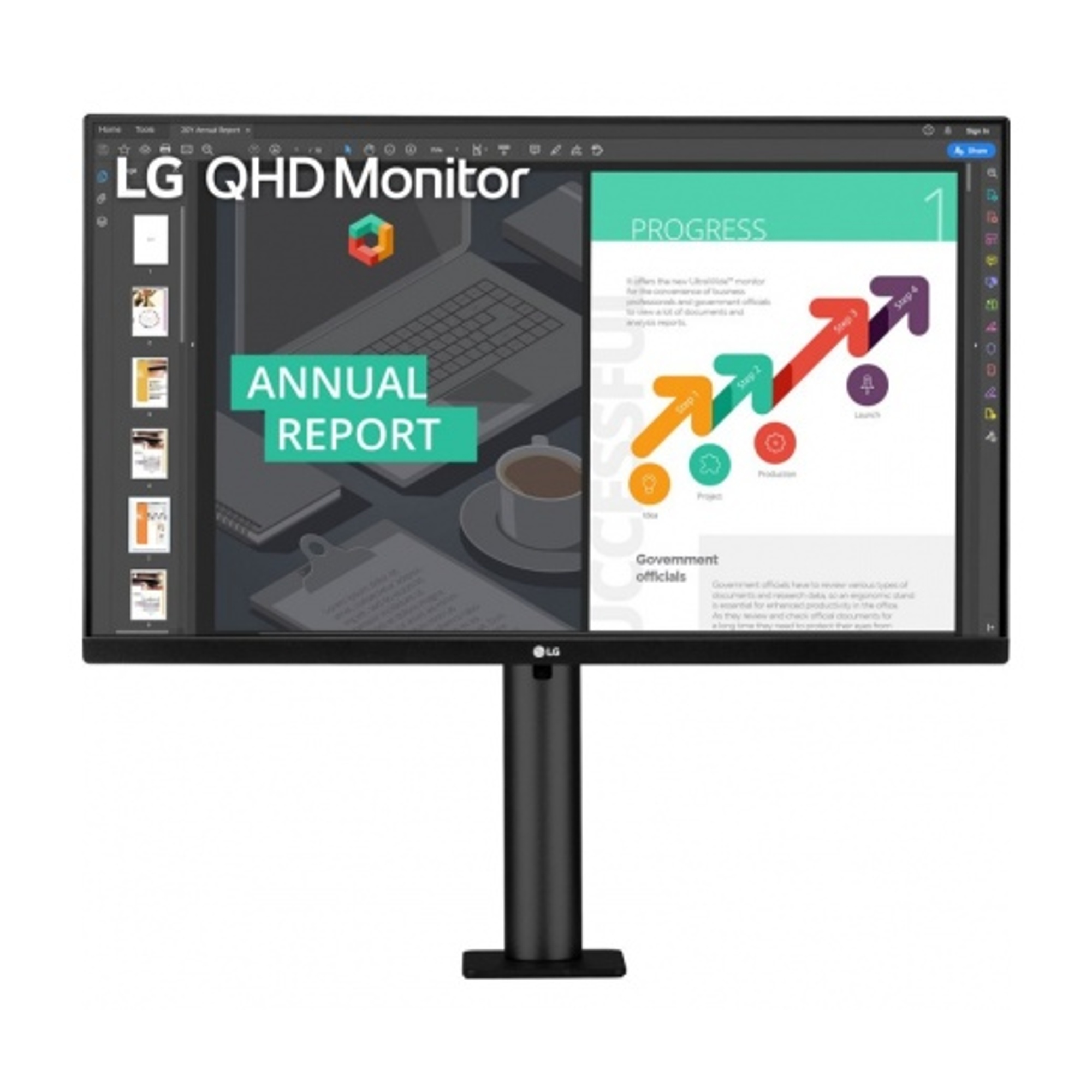 LG 27QN880-B.AEU LCD & LED monitorok 0